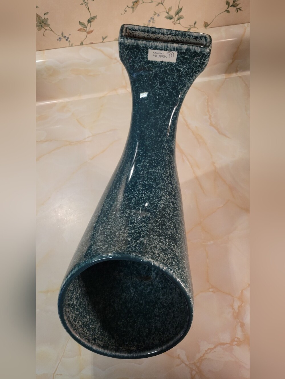 Music Horn Ceramic Acoustic Smartphone Amplifier Speaker